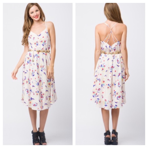 ❗SALE❗️Yumi Kim Hillary Silk Dress - Picture 2 of 4